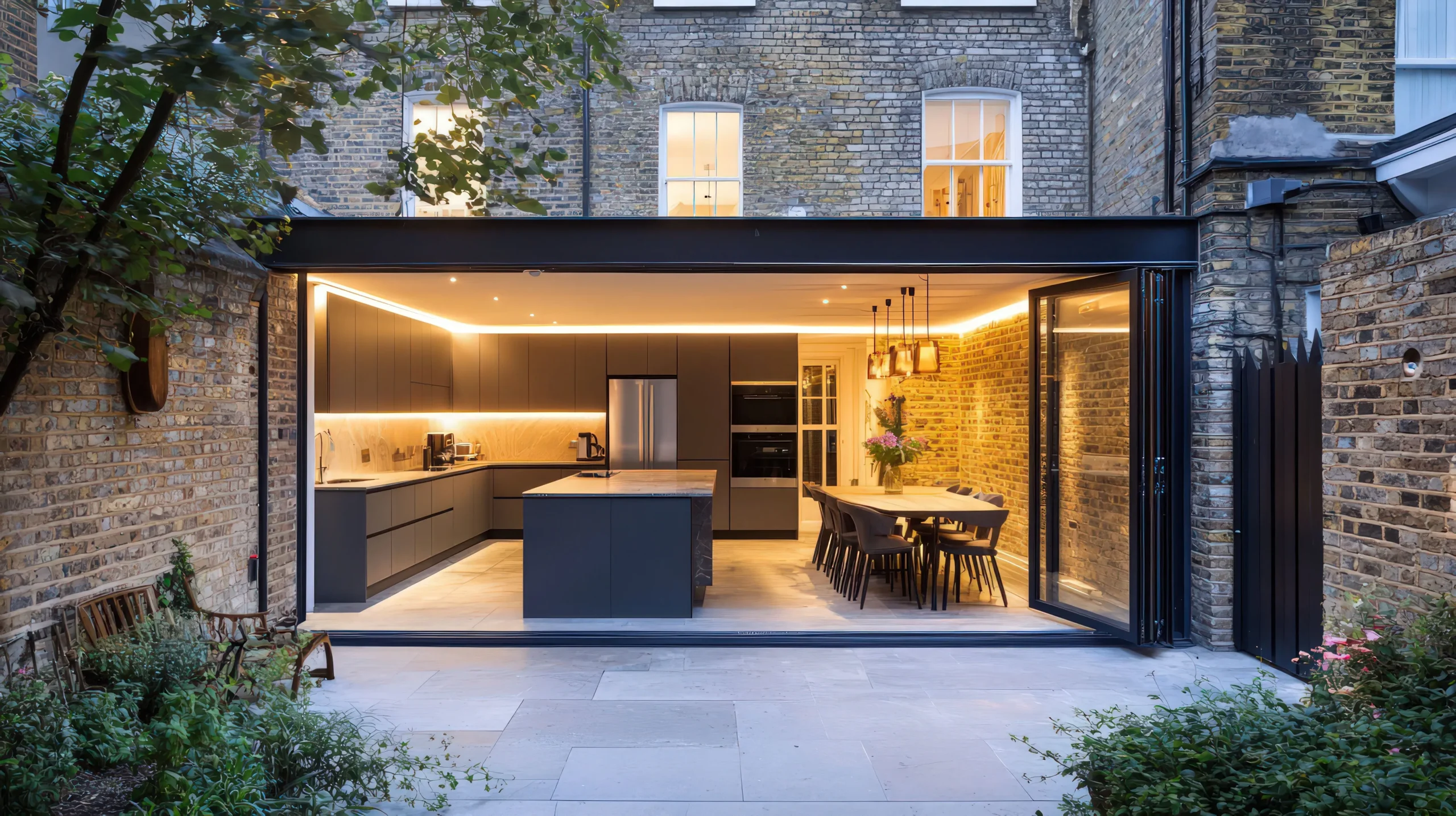 Kitchen and dining area design for in London – ZOARC Architecture